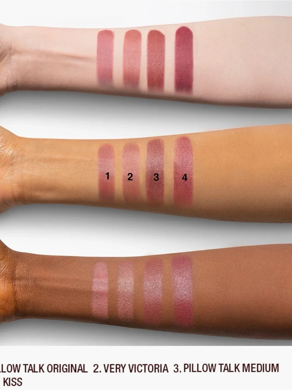 Charlotte Tilbury NEW Matte Revolution hydrating lipstick  Pillow Talk MED color